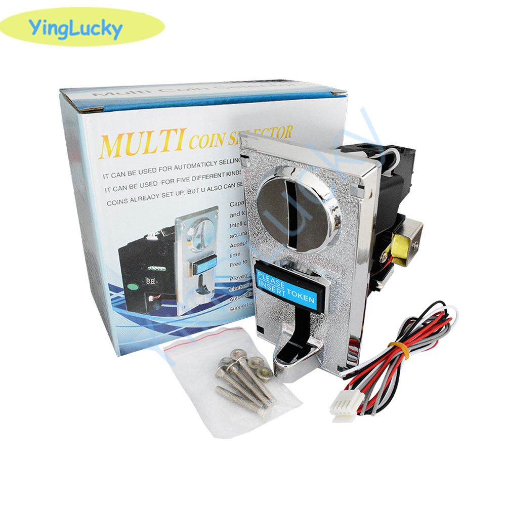 Coin Pusher Machine - Free shipping 616 Multi Coin Acceptor