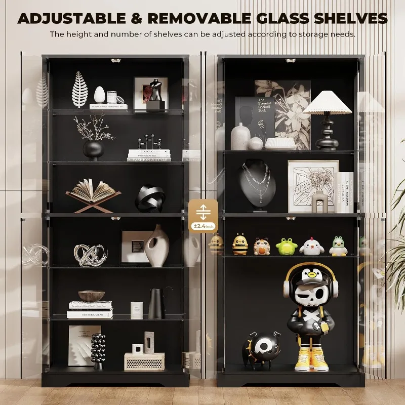 BROTTAR Display Cabinet with G - Glass Cabinet Display review and price