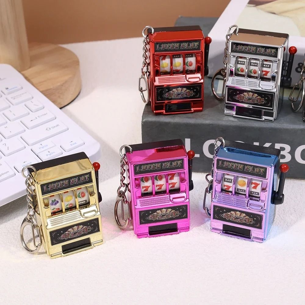 Mini Fruit Slot Machine Keycha - Fruit Slot Machine review and price