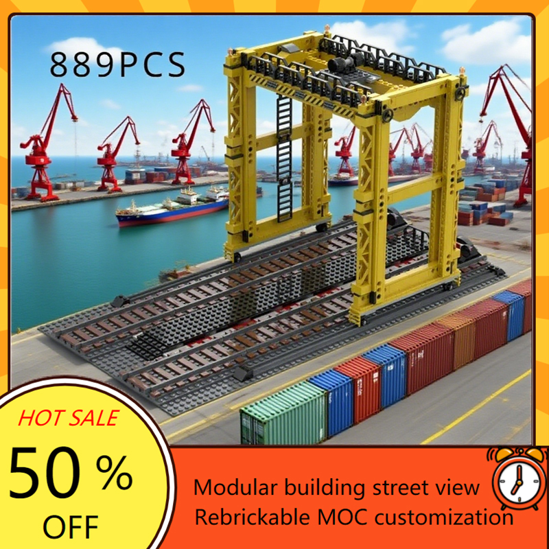 889PCS Railway Overloading Cra - Claw Crane Machine review and price