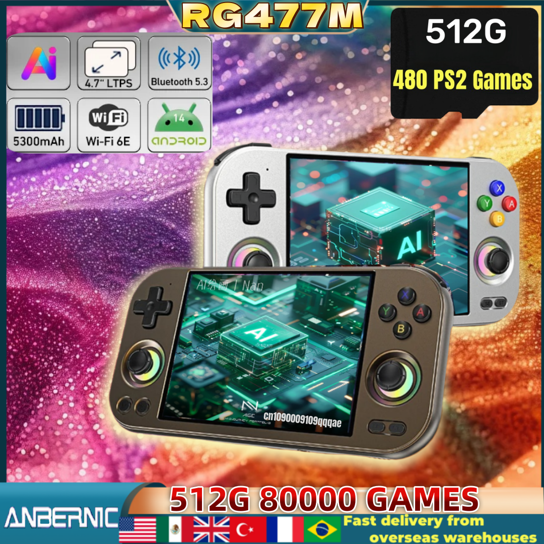 ANBERNIC RG 477M Retro Video G - Arcade Vibes review and price