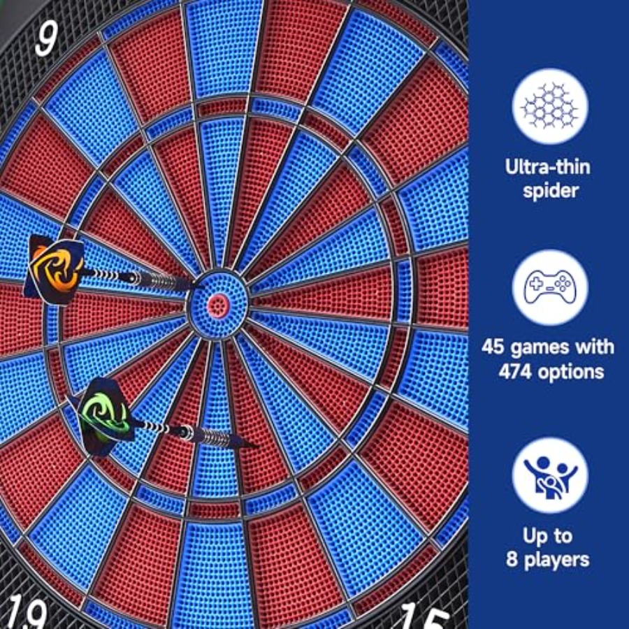 Electronic Dart Board with Cab - Electronic Dartboard Cabinet review and price