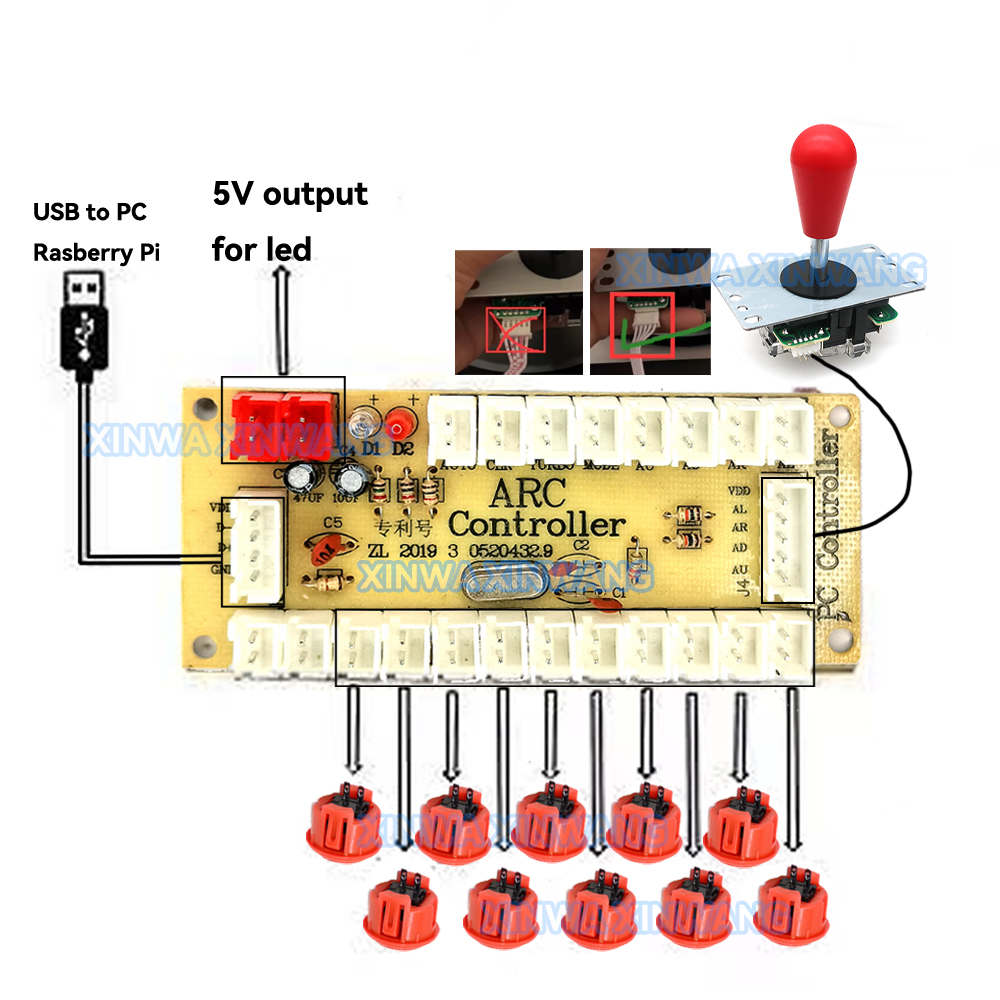 Copy SANWA Game Machine Arcade - Arcade Vibes review and price