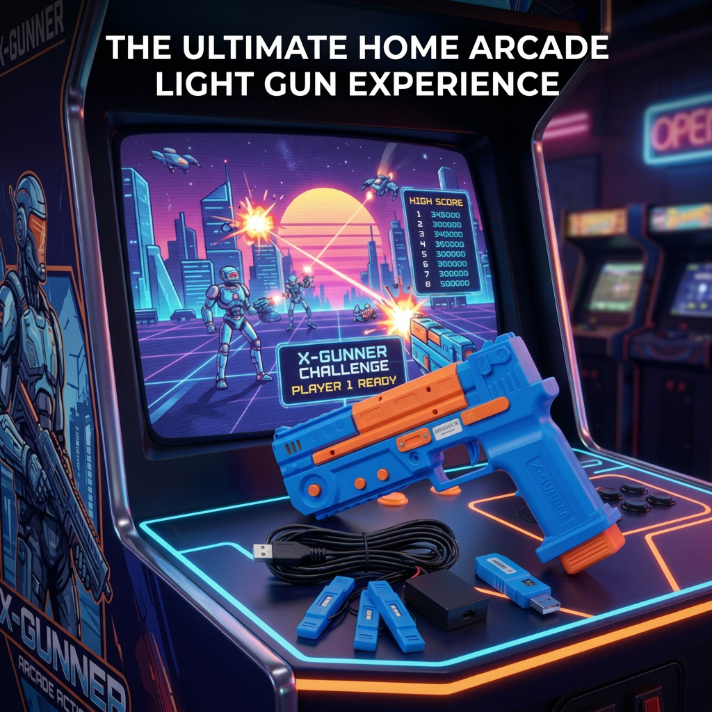 2.4G Wireless Light Gun Contro - Gun Shooting Arcade review and price