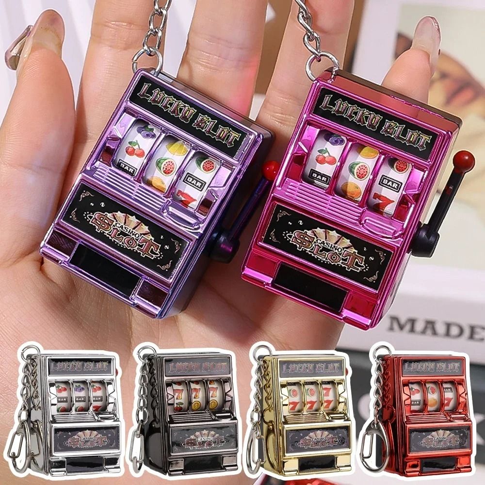 Mini Fruit Slot Machine Keycha - Fruit Slot Machine review and price