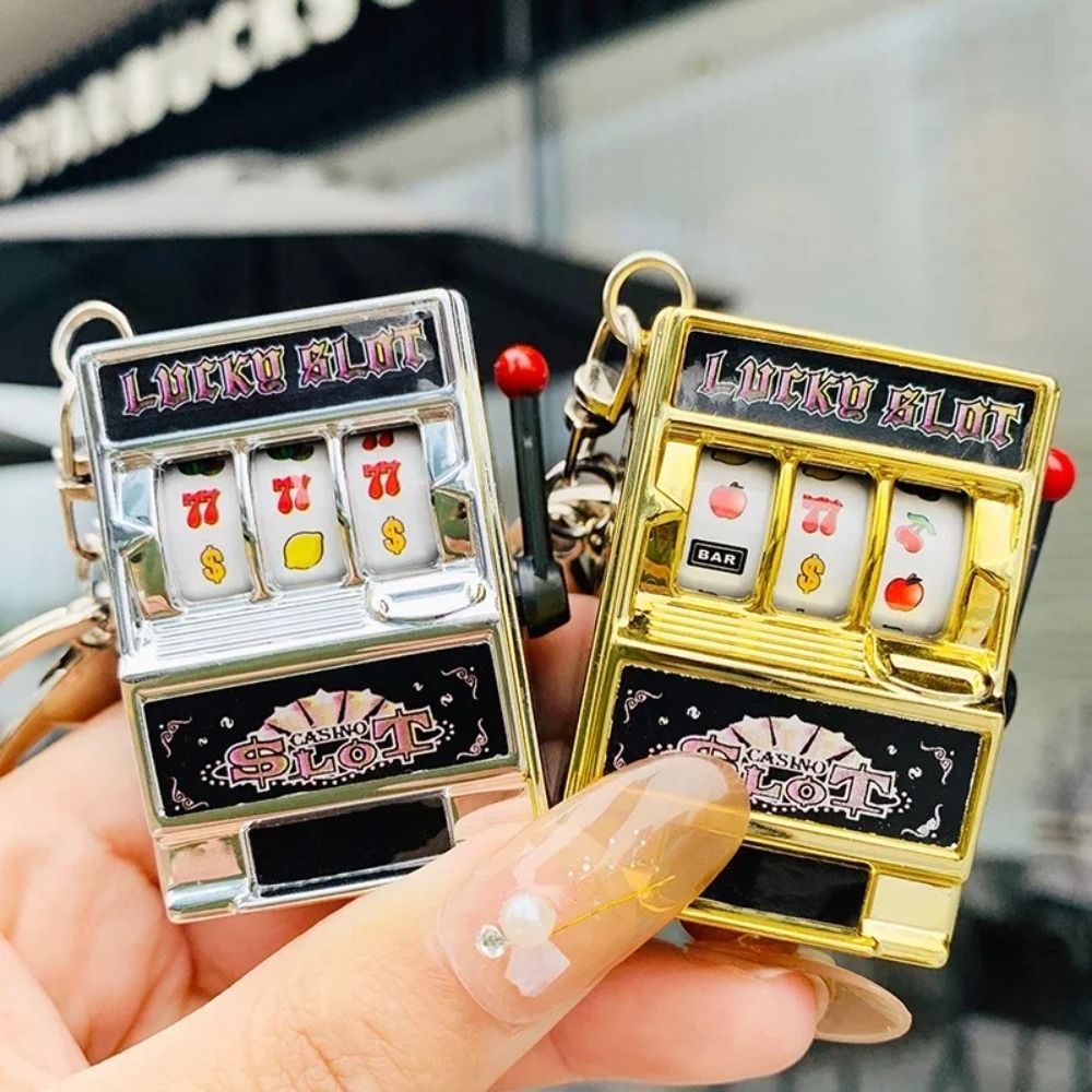 Mini Fruit Slot Machine Keycha - Fruit Slot Machine review and price