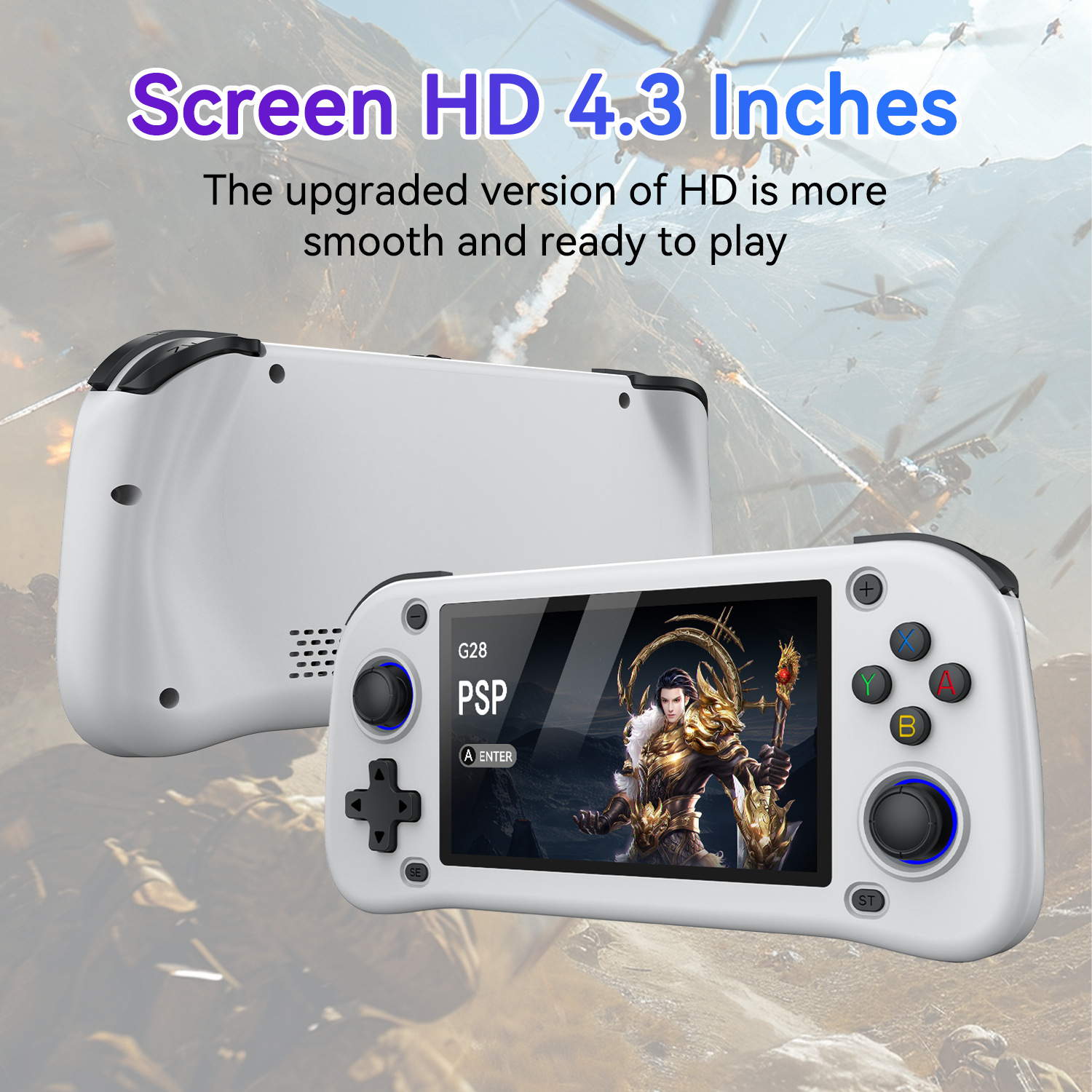 G28 game console 4.3-inch high - Arcade Vibes review and price