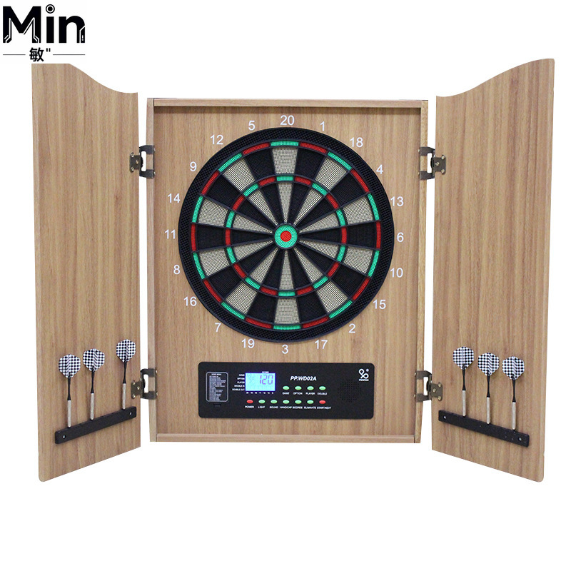 Luxury Wooden Electronic Dart  - Electronic Dartboard Cabinet review and price