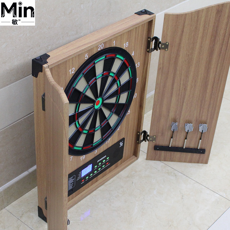 Luxury Wooden Electronic Dart  - Electronic Dartboard Cabinet review and price