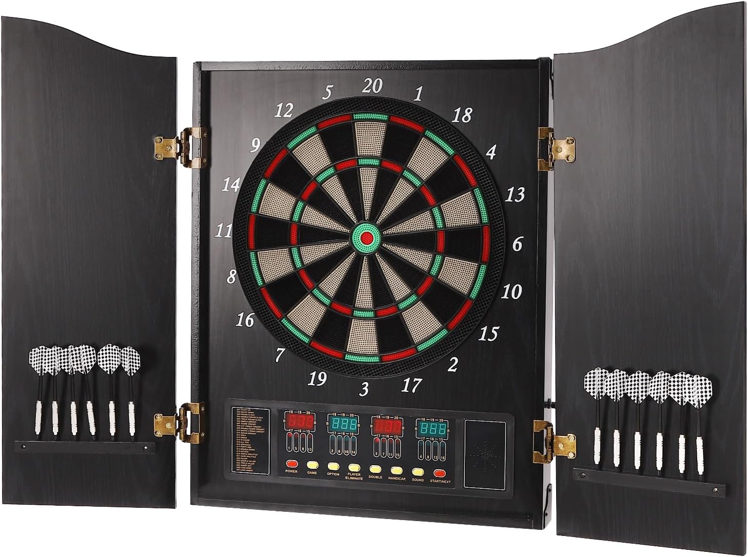 Wall Mounted Electronic Dartbo - Electronic Dartboard Cabinet review and price
