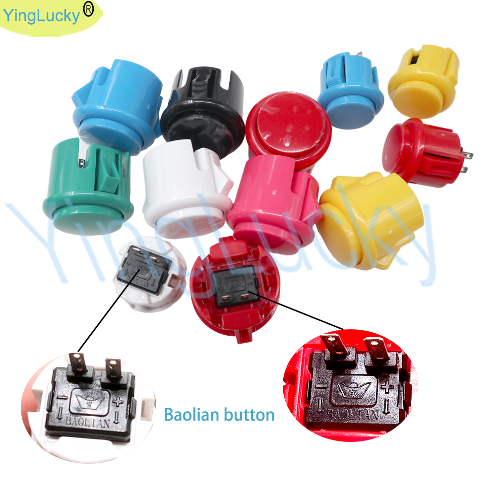 12pcs Arcade Push Button, Sanw - Coin Acceptor Selector review and price