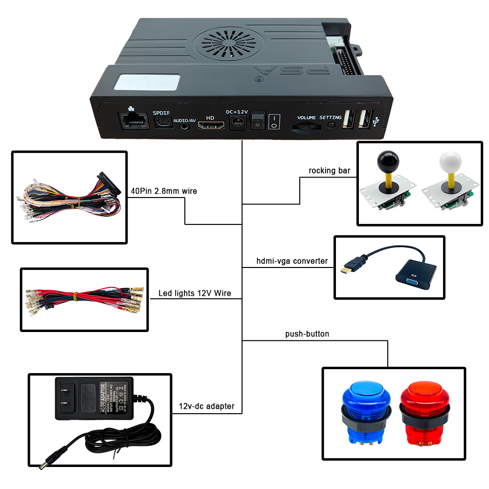 3D WiFi 10888 in 1 Pandora Sag - Arcade Vibes review and price