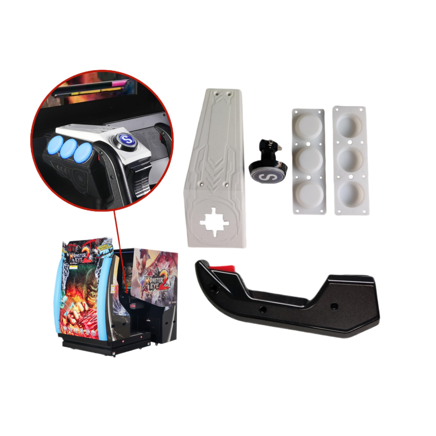 Arcade Shooting Game Accessori - Gun Shooting Arcade review and price