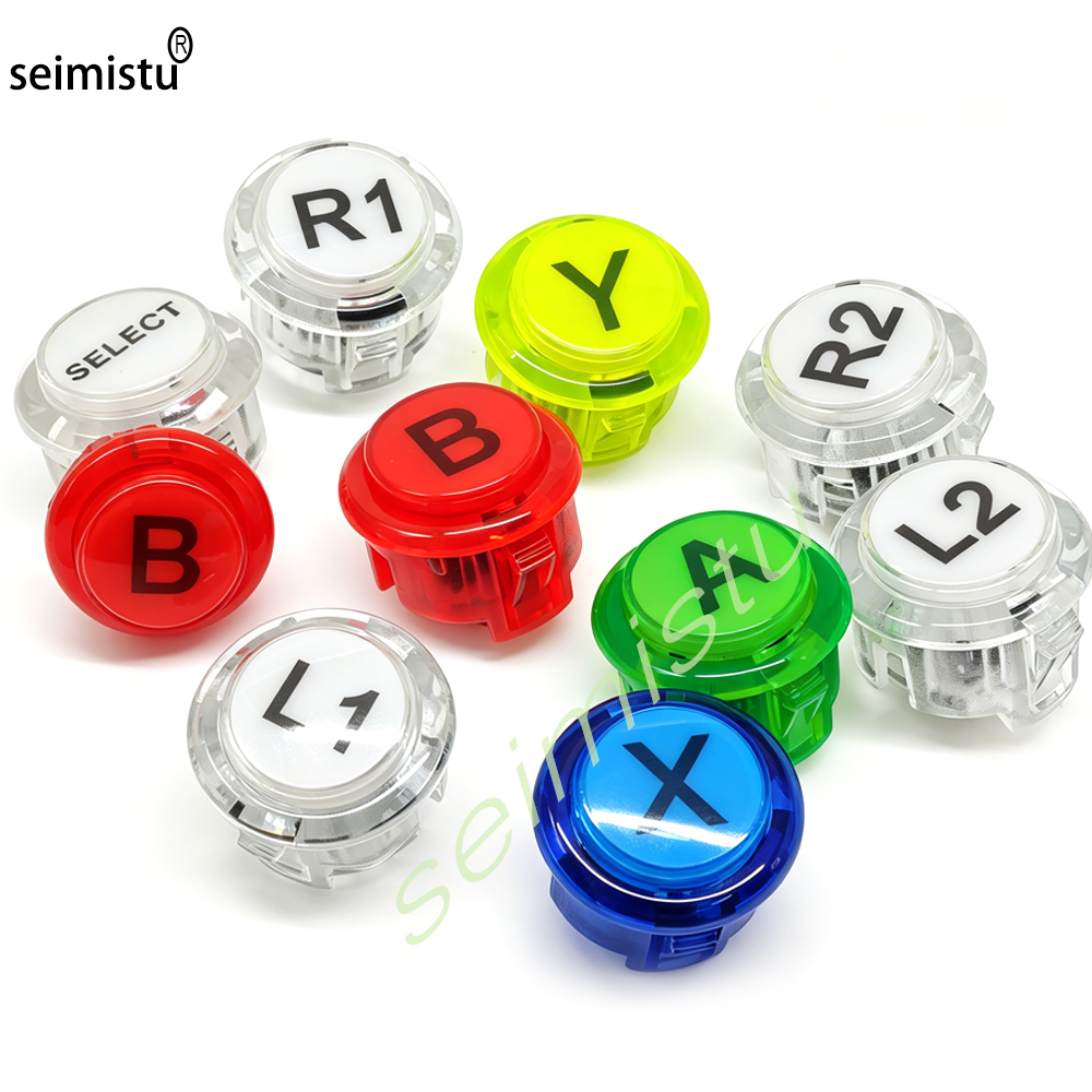 1 pcs Arcade 30mm Clear Push B - Arcade Vibes review and price