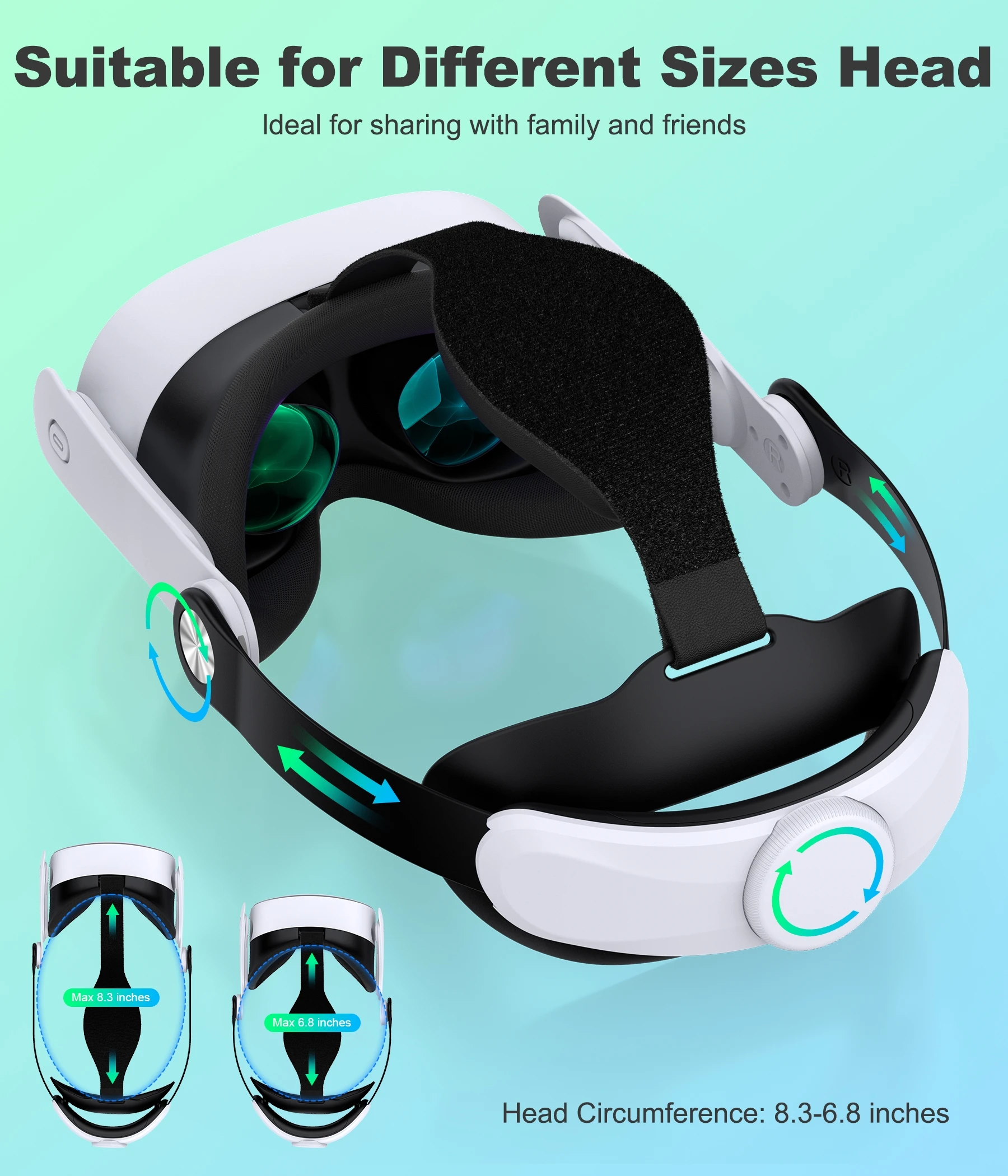 BEBONCOOL Adjustable VR Headba - Arcade Quest review and price