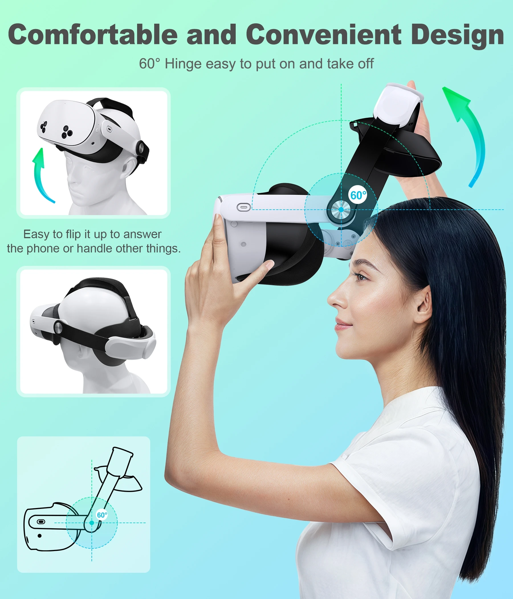BEBONCOOL Adjustable VR Headba - Arcade Quest review and price