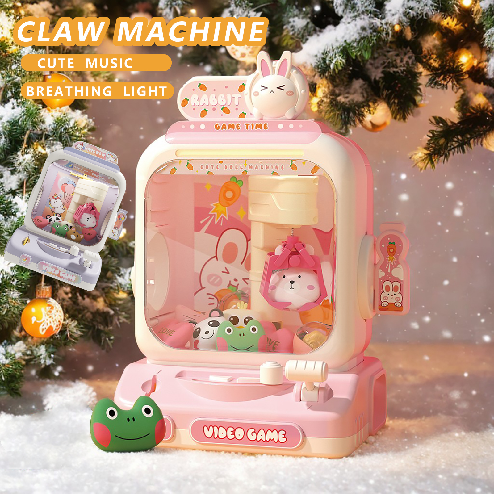 New Mini Claw Machine Rabbit   - Claw Crane Machine review and price