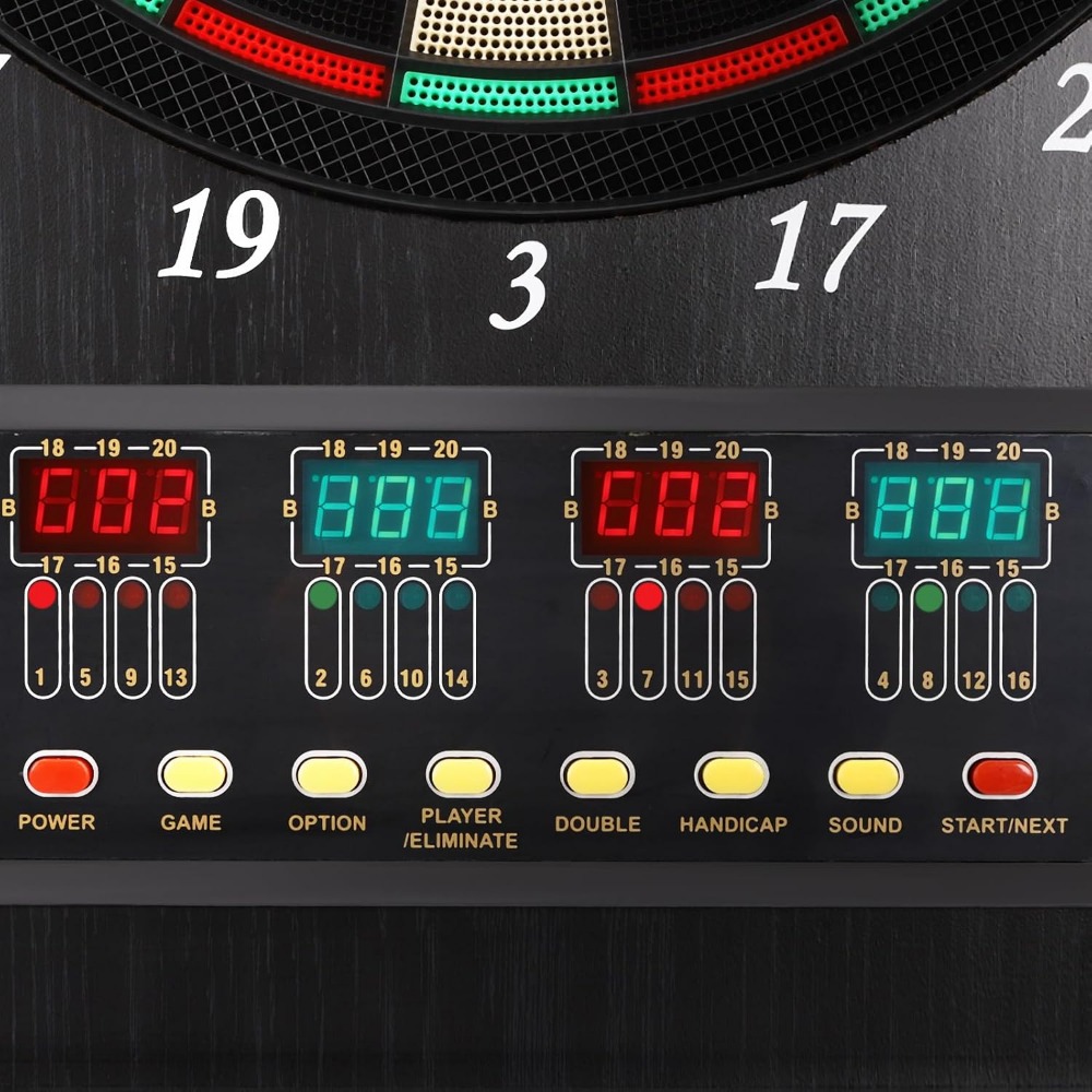 Dartboard Cabinet Set Dart Boa - Electronic Dartboard Cabinet review and price