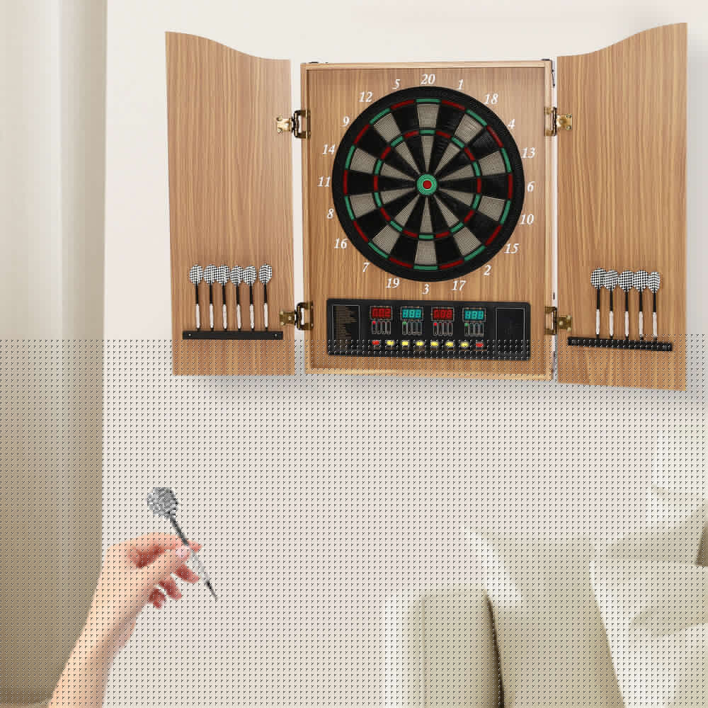 Take Aim Electronic Dart Machi - Electronic Dartboard Cabinet review and price