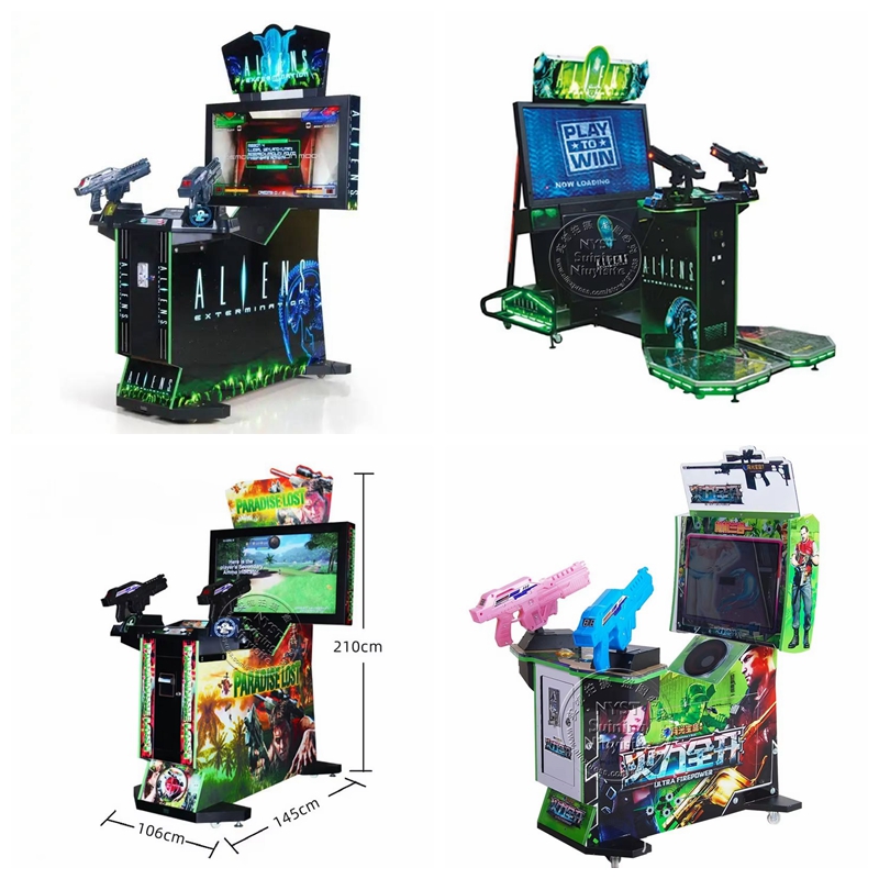 Aliens Gun Shooting Machine Ga - Gun Shooting Arcade review and price