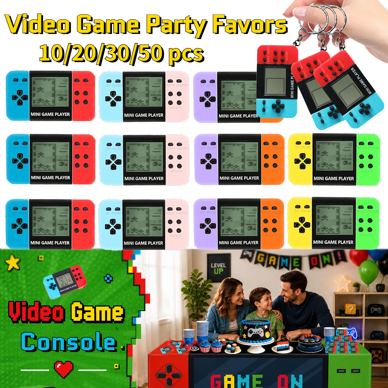 10-120pcs Kids Mini Handheld G - Arcade Vibes review and price